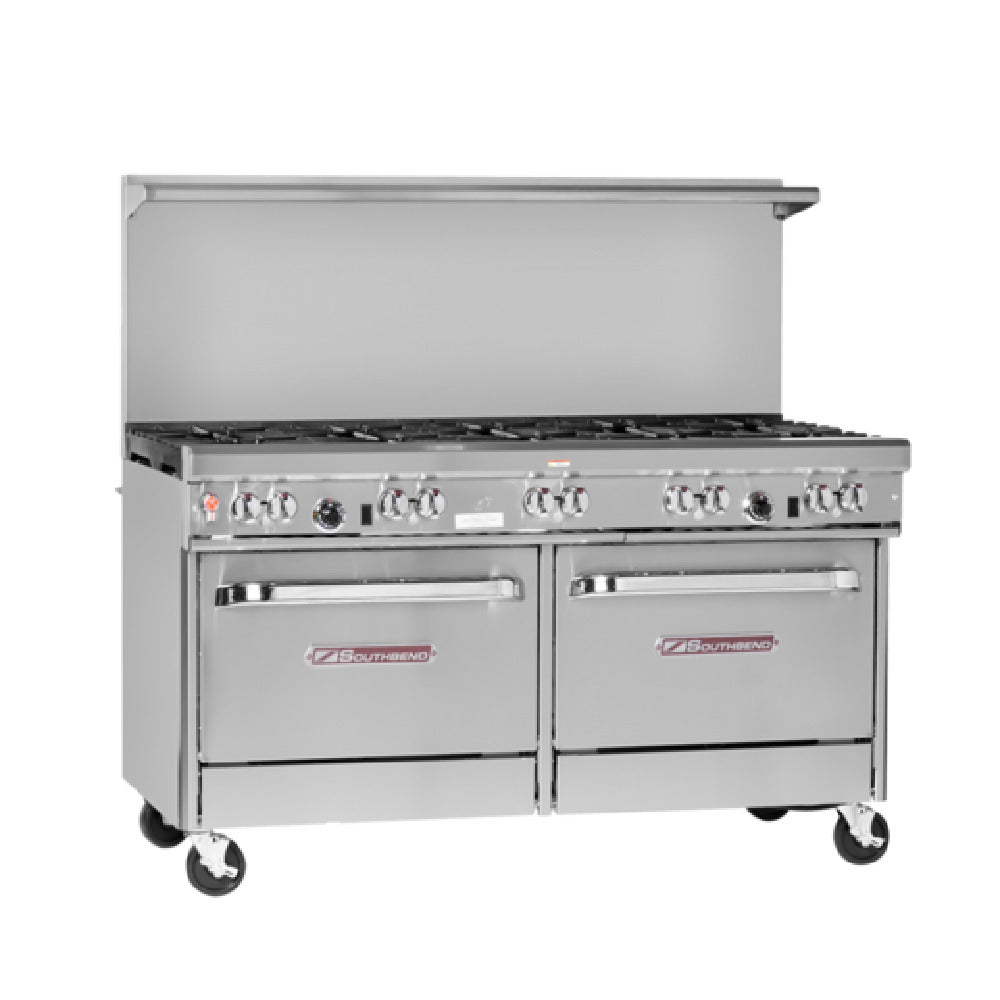 Southbend X-4601DD 60 Inch Gas Range with 10 Burner 420000 BTU Liquid Propane