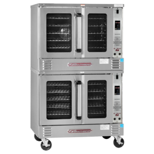 Southbend ES/20SC-VENTLESS 38 Inch Electric Double-deck Convection Oven Stainless Steel with Solid State Controls