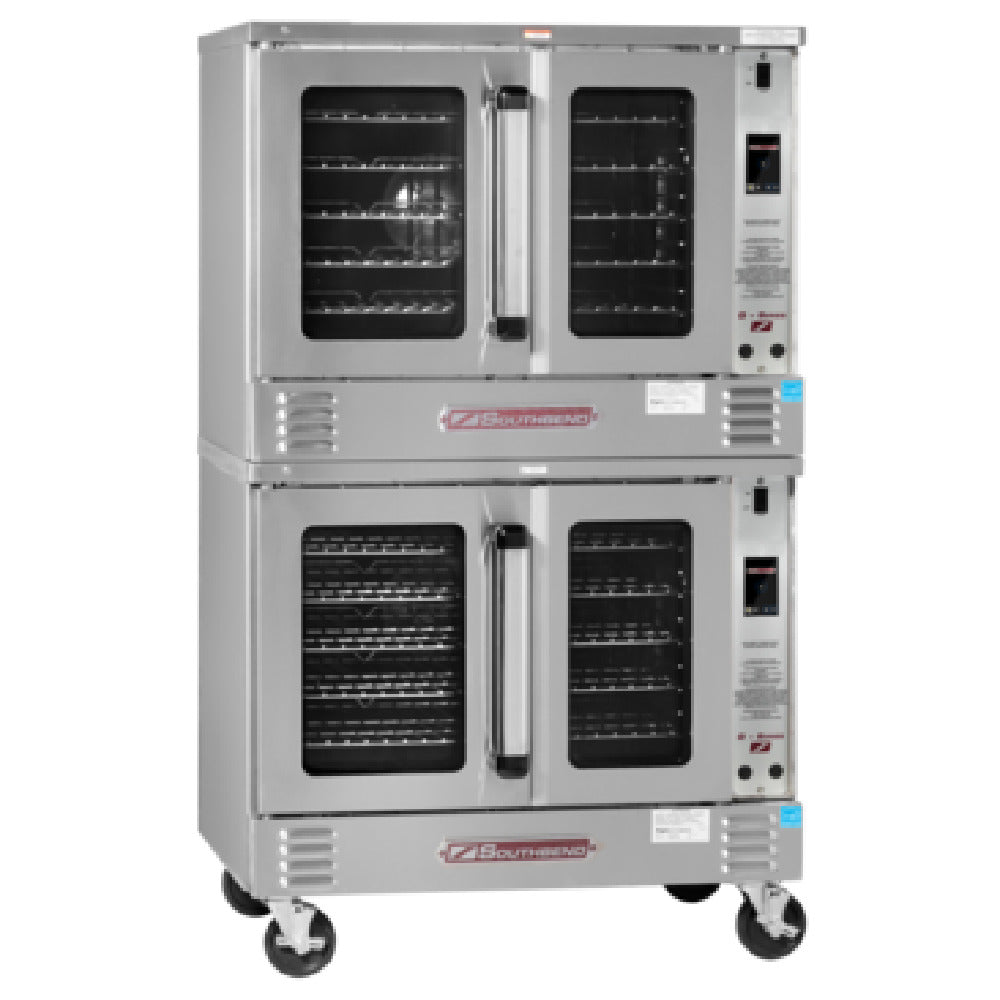 Southbend ES/20TC-VENTLESS 38 Inch Electric Double Deck Convection Oven with Touch Screen Controls