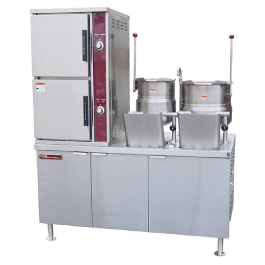 Southbend DCX-2S-6-6 Convection Steamer/Kettle Direct Steam 2 Compartment
