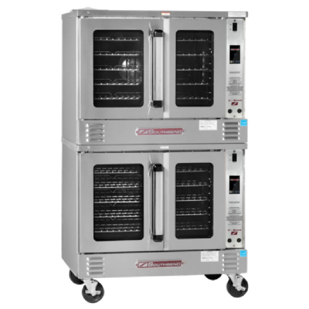 Southbend KLGS/27TC 38 Inch Gas Double-deck Convection Oven with 53,000 BTU