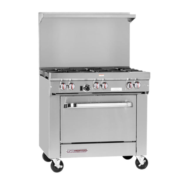 Southbend S36C-3T 36 Inch Gas Restaurant Range Griddle with Cabinet Base 64000 BTU Liquid Propane