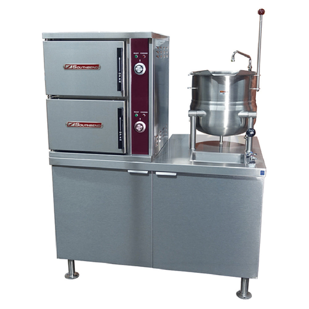Southbend ECX-2S-6 Convection Steamer/Kettle Electric 2 Compartment