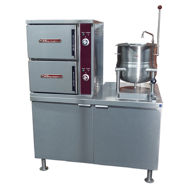 Southbend ECX-2S-6 Convection Steamer/Kettle Electric 2 Compartment