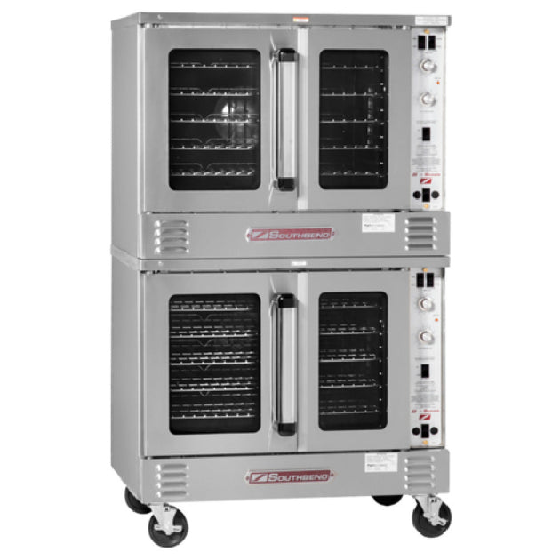 Southbend BES/27SC_240/60/1 38 Inch Electric Double-deck Convection Oven with Solid State Controls