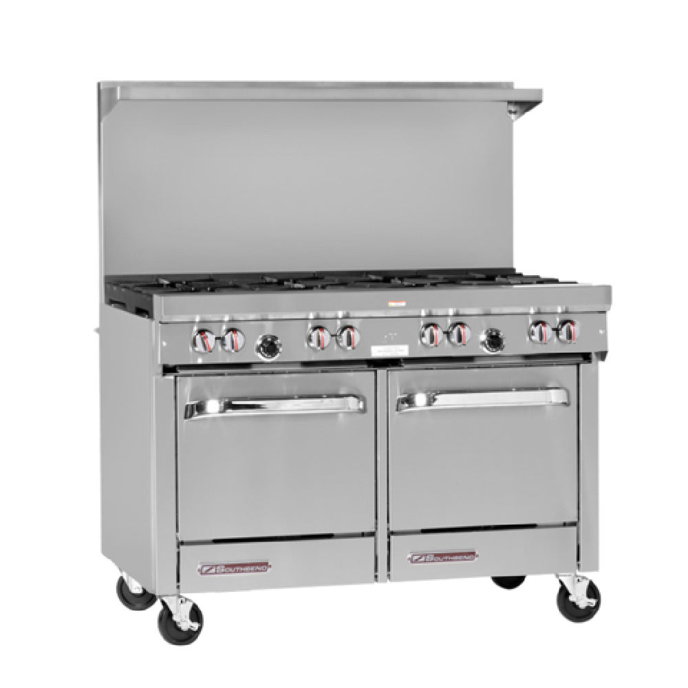 Southbend S48DC-2GL Gas 48 Inch Restaurant Range with 4 Burners 28000 BTU Liquid Propane