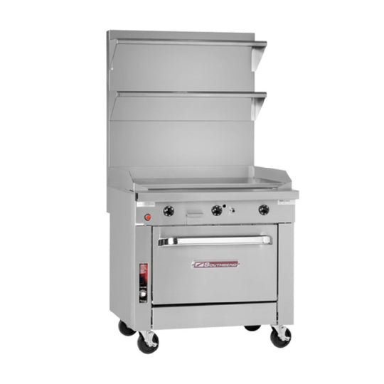 Southbend P18N-T Gas Range 18 Inch Griddle 40,000 BTU Heavy Duty Natural Gas