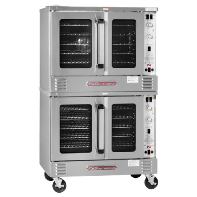 Southbend BGS/23SC 38 Inch Convection Oven Gas Double-deck Porcelain Interior 80,000 BTU Natural Gas