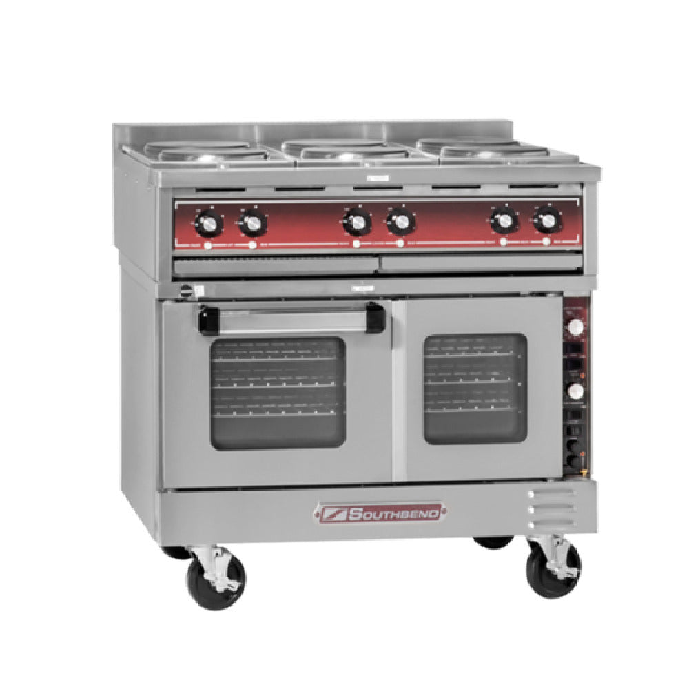 Southbend SE36T-HHB 36 Inch Electric Heavy Duty Range with TruVection Oven