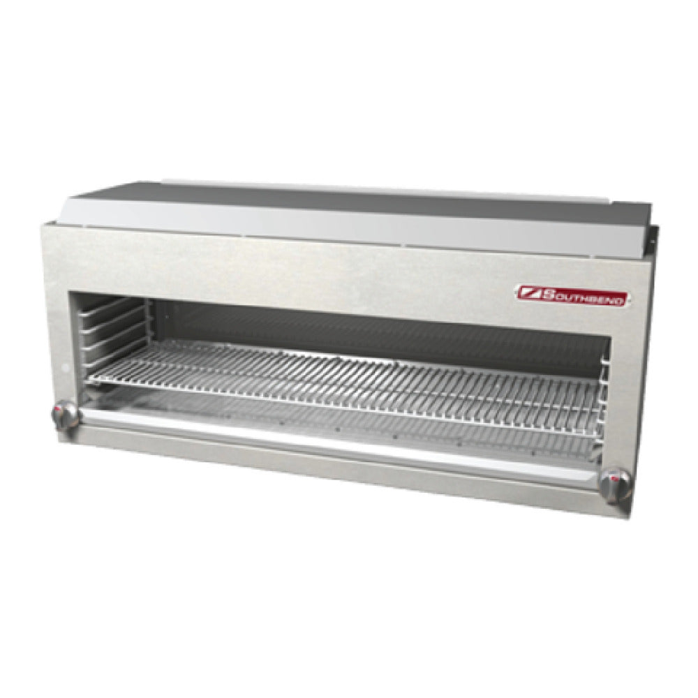 Southbend P48-CM 48 Inch Gas Cheesemelter Heavy Duty with 6 Burner 60000 BTU Natural Gas