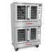 Southbend SLEB/20SC_240/60/3 38 Inch Electric Double-deck Convection Oven with Aluminized Steel