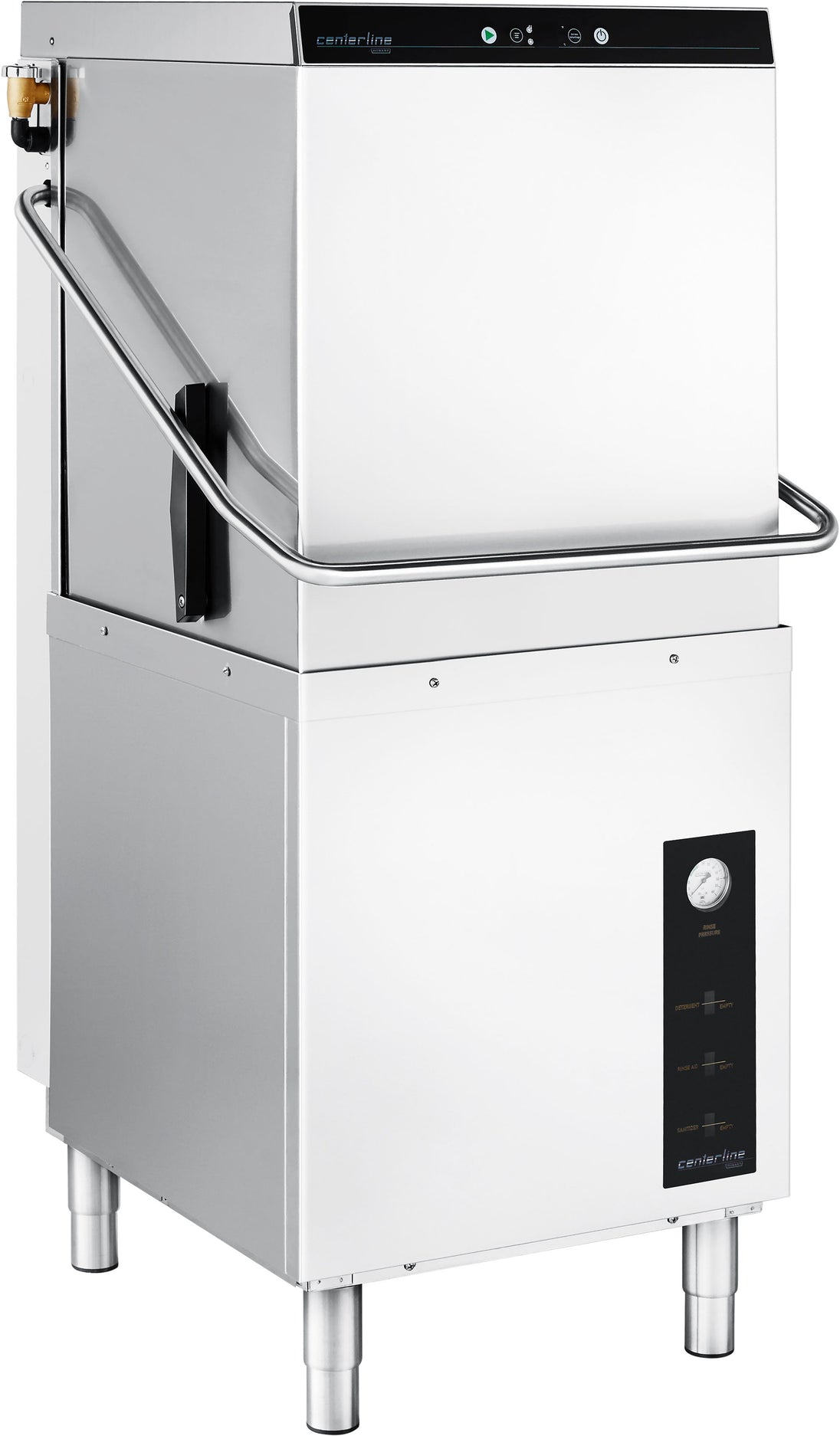 Hobart CDL-1 25 Inch Door Type Dishwasher Chemical Sanitizing Stainless Steel