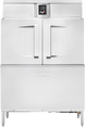 Hobart CL44-BAS+BUILDUP 44 Inch Conveyor Dishwasher Stainless Steel 202 Racks Hour
