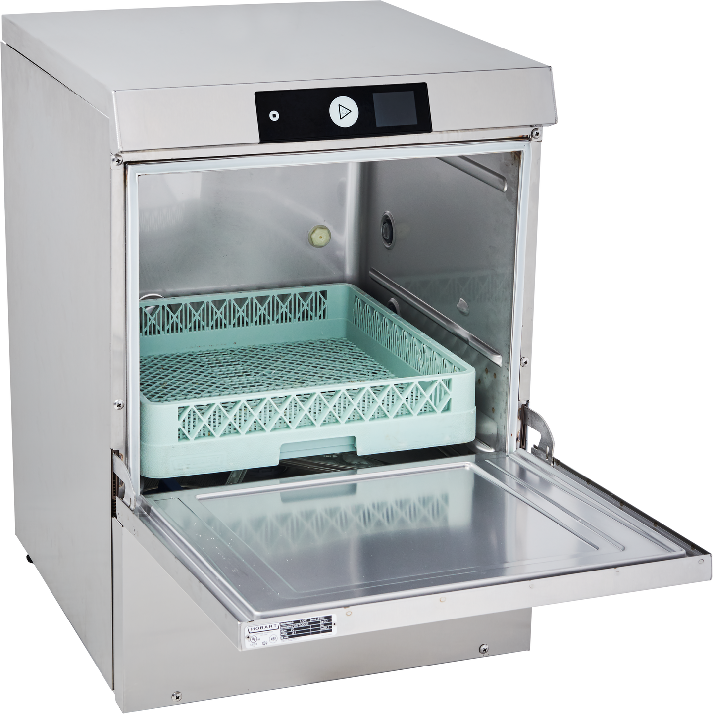 Hobart LXNR-1 23 Inch Undercounter Dishwasher with 17 Inch Door Opening