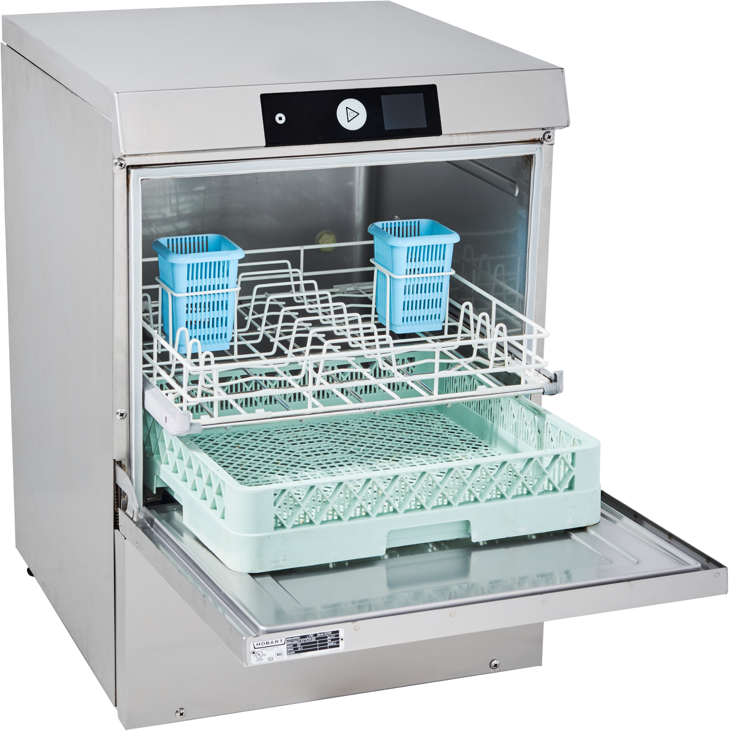 Hobart LXNR-1 23 Inch Undercounter Dishwasher with 17 Inch Door Opening