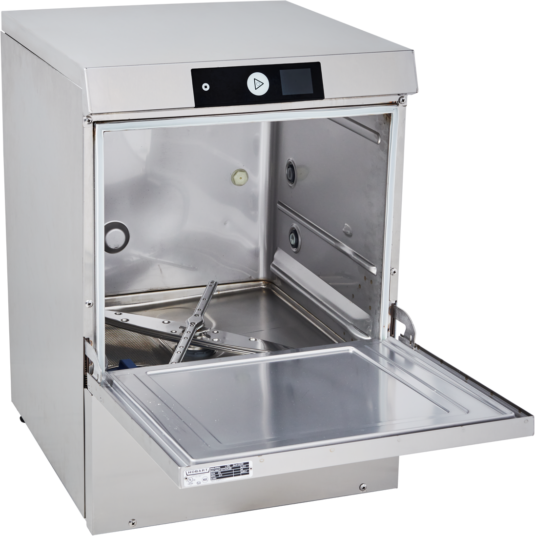 Hobart LXNR-1 23 Inch Undercounter Dishwasher with 17 Inch Door Opening