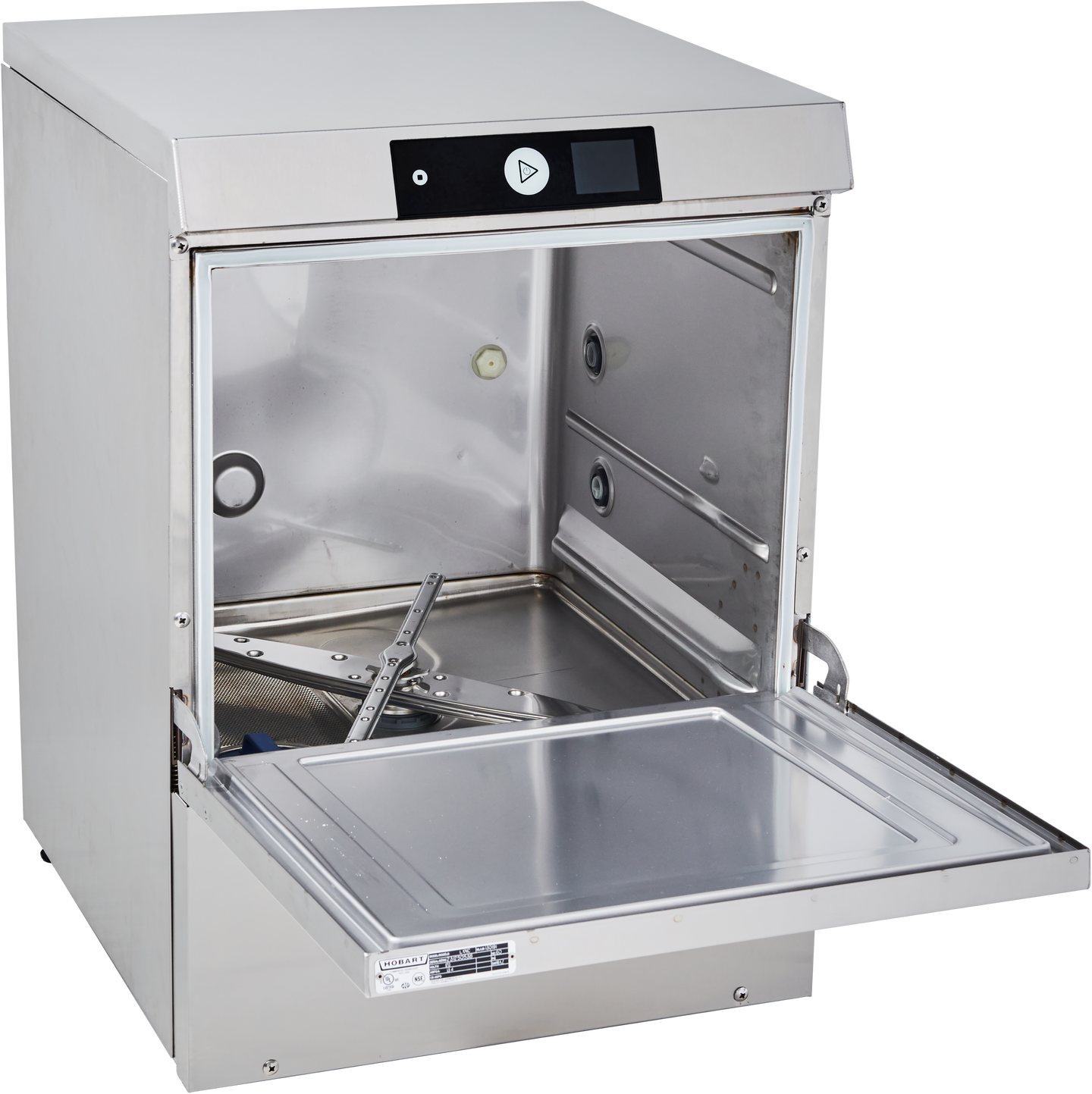 Hobart LXNR-1 23 Inch Undercounter Dishwasher with 17 Inch Door Opening