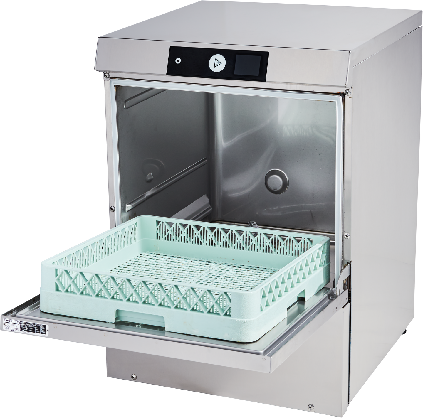 Hobart LXNR-1 23 Inch Undercounter Dishwasher with 17 Inch Door Opening
