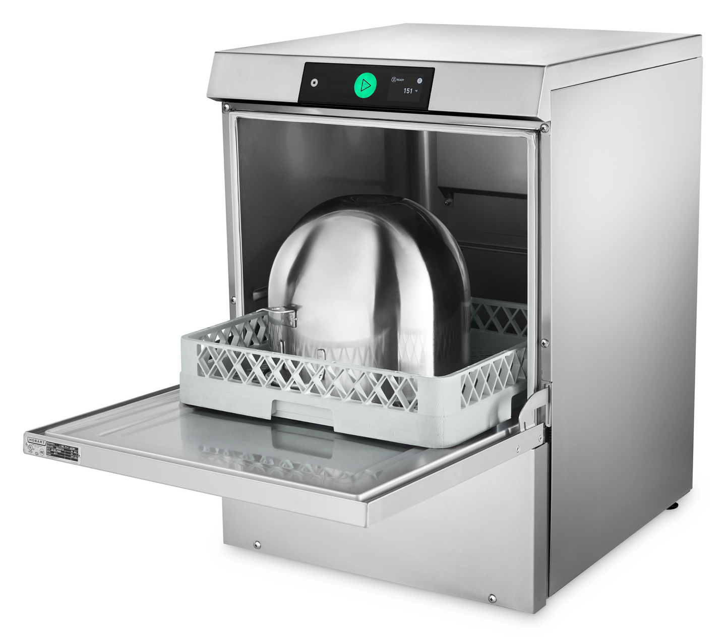 Hobart LXNR-1 23 Inch Undercounter Dishwasher with 17 Inch Door Opening