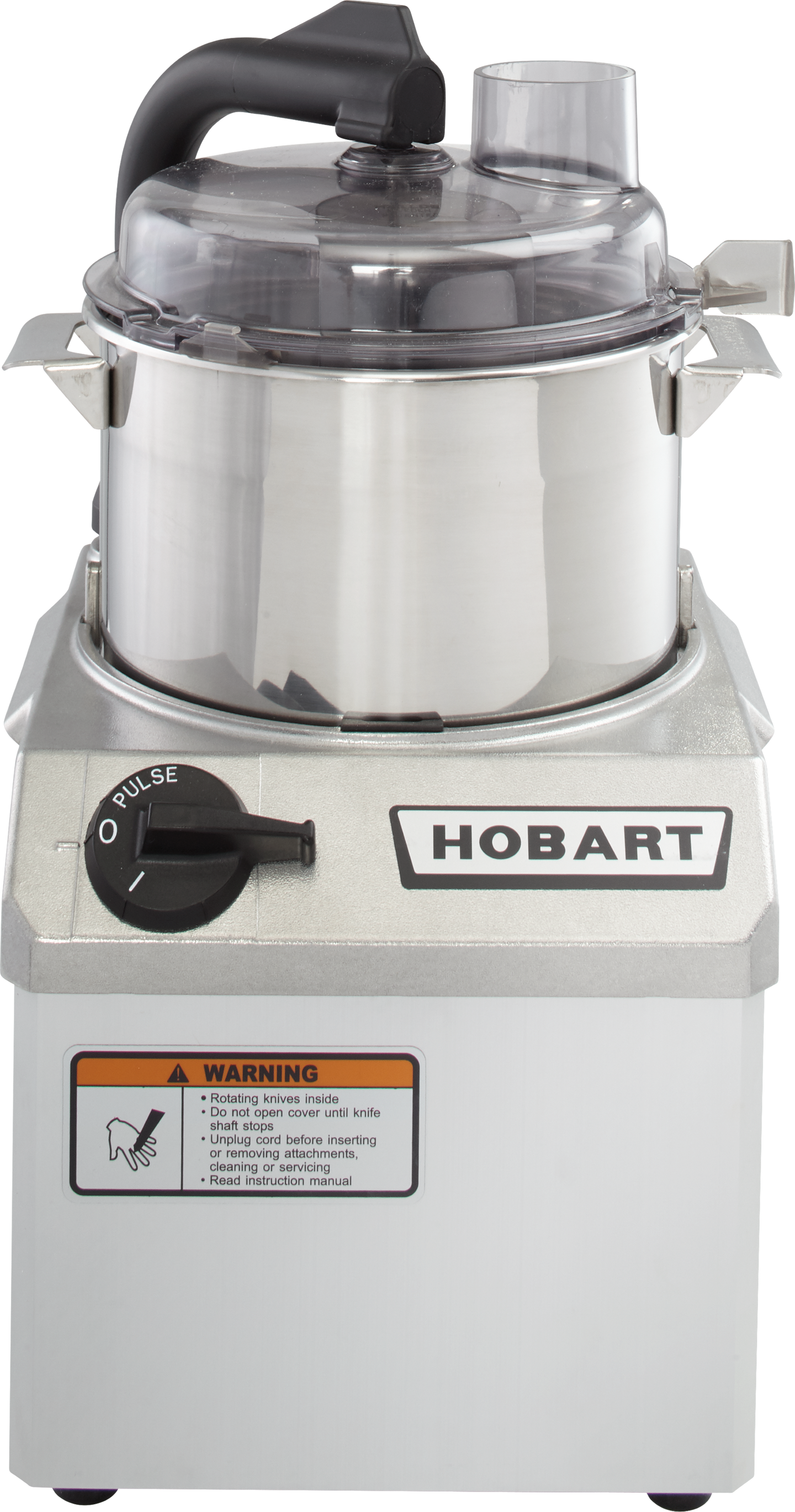 Hobart FP41-1 4 Quart Food Processor Direct Drive Motor Stainless Steel Bowl with Scraper