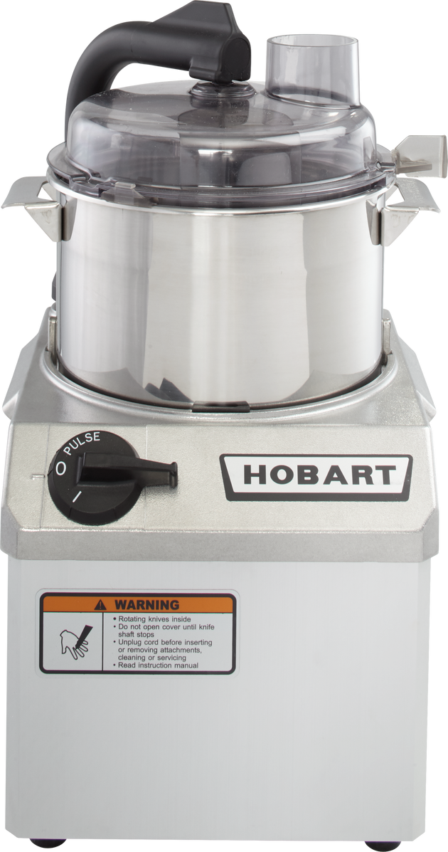 Hobart FP41-1 4 Quart Food Processor Direct Drive Motor Stainless Steel Bowl with Scraper