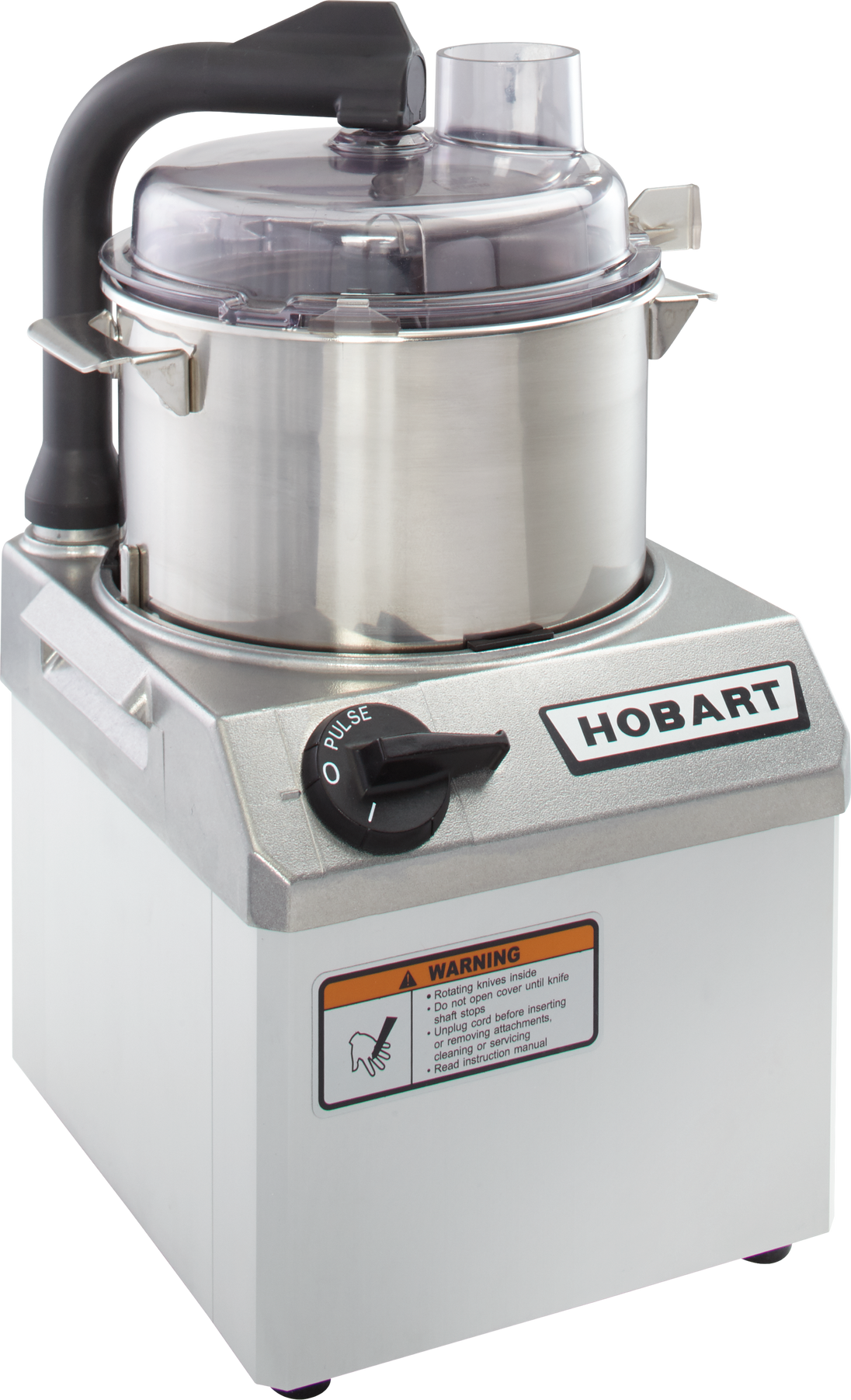 Hobart FP41-1 4 Quart Food Processor Direct Drive Motor Stainless Steel Bowl with Scraper
