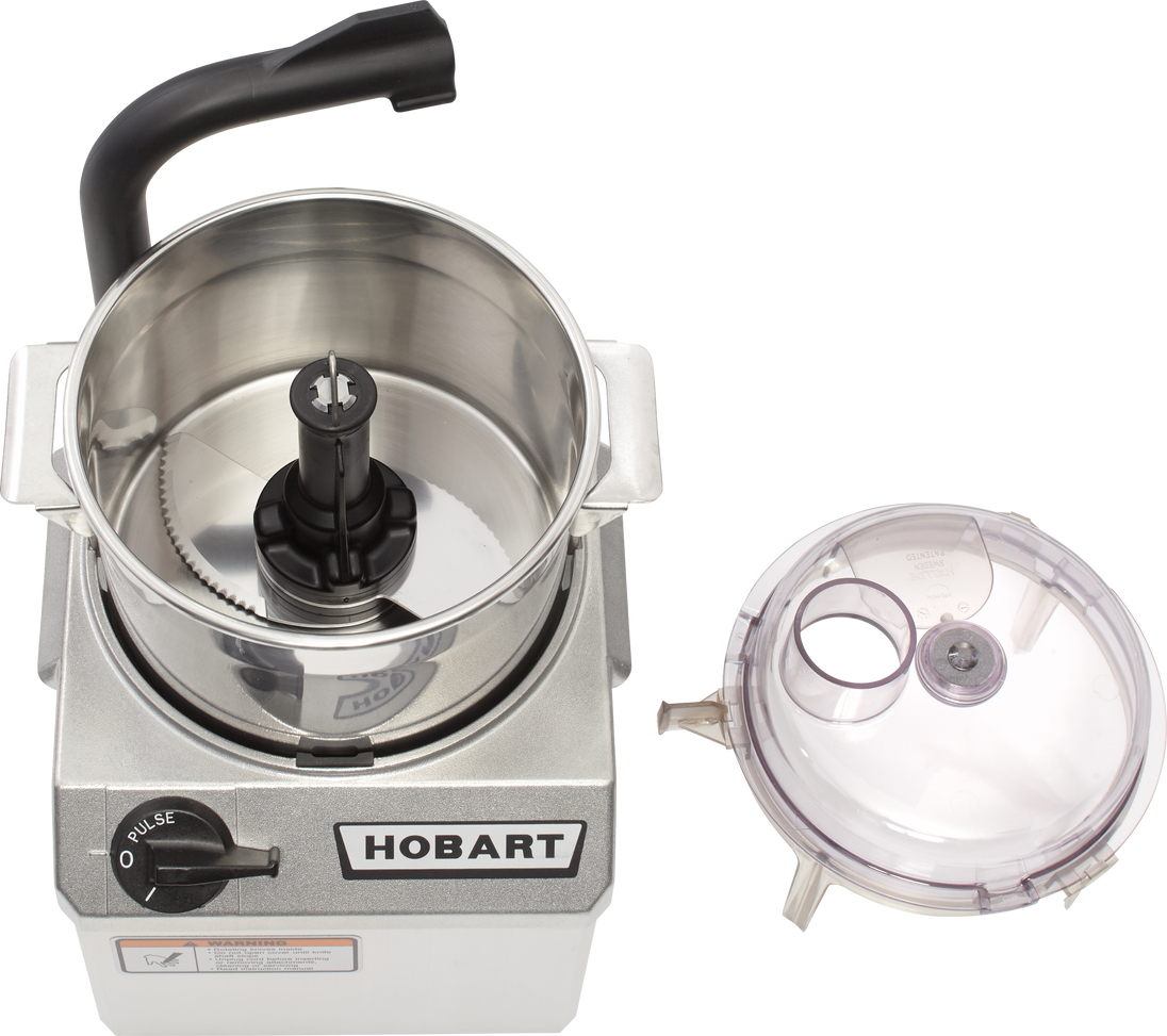 Hobart FP41-1 4 Quart Food Processor Direct Drive Motor Stainless Steel Bowl with Scraper