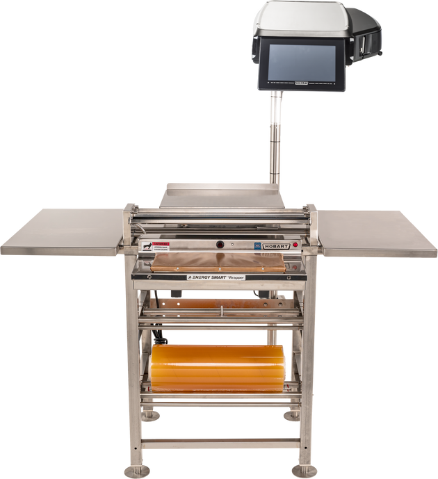 Hobart HWS-4-ES 53 Inch Energy Smart Wrap Station with Heated Seal Plate