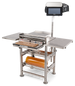 Hobart HWS-4-ES 53 Inch Energy Smart Wrap Station with Heated Seal Plate