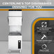 Hobart CDL-1 25 Inch Door Type Dishwasher Chemical Sanitizing Stainless Steel