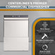 Hobart CUH-1 22 11/16 Inch Undercounter Dishwasher High Temperature Sanitizing