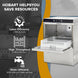 Hobart CUH-1 22 11/16 Inch Undercounter Dishwasher High Temperature Sanitizing