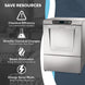 Hobart LXNR-2L 23 Inch Dishwasher Undercounter With Two-Level Racking