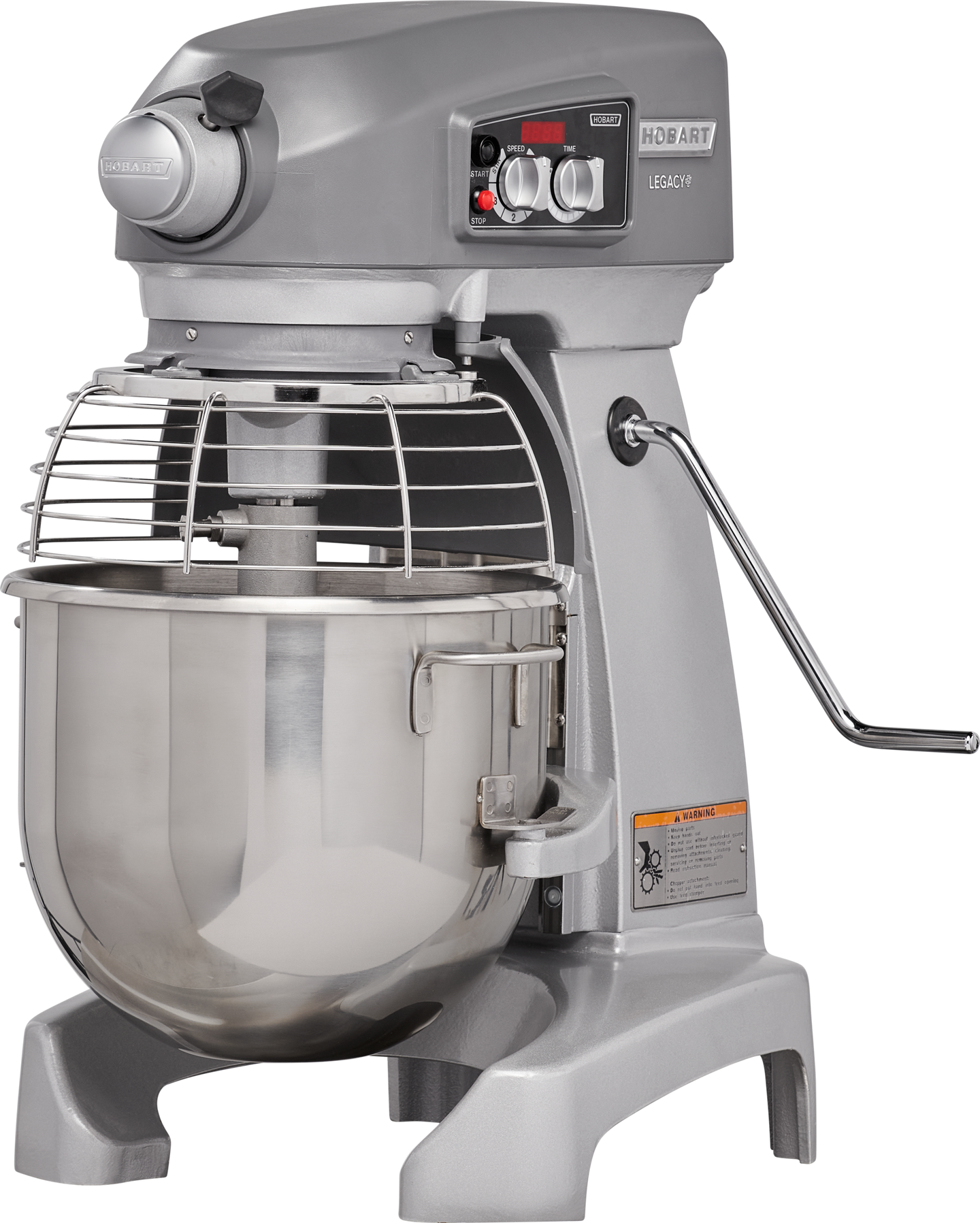 Hobart HL200-1STD 20 Quart Electric Bench Mixer with Bowl Beater Whip Spiral Dough Arm
