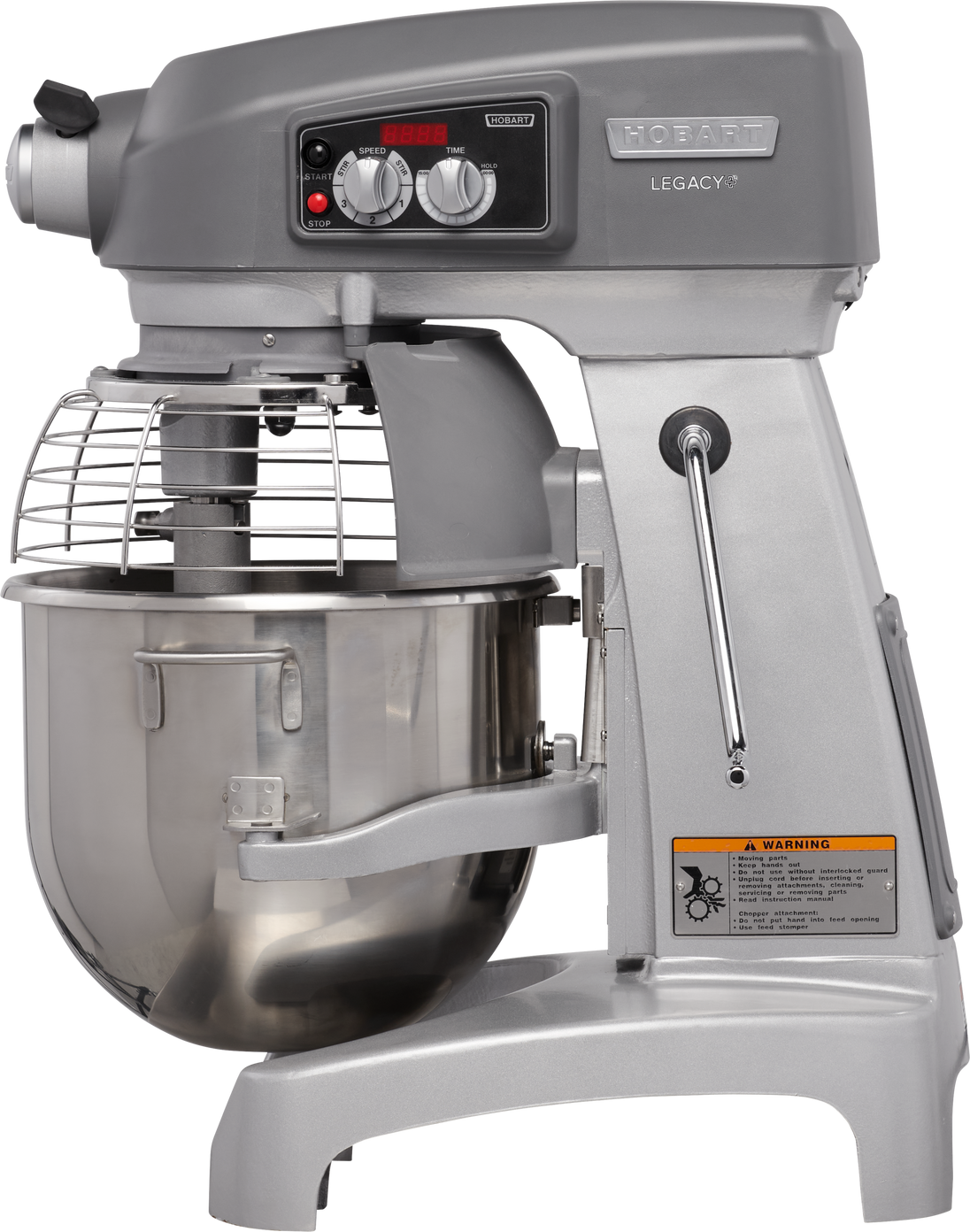 Hobart HL200-1STD 20 Quart Electric Bench Mixer with Bowl Beater Whip Spiral Dough Arm