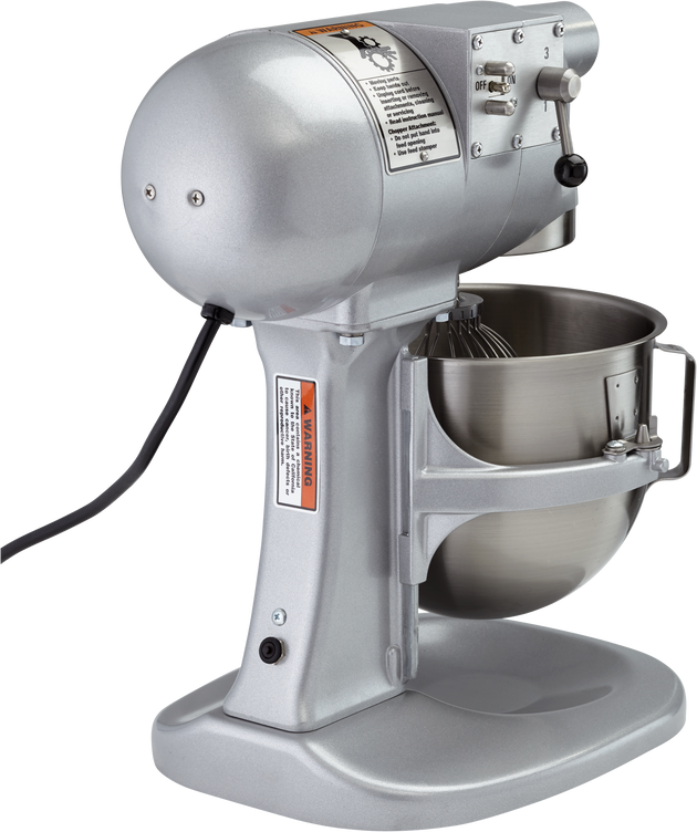 Hobart N50-60 5 Quart Electric Mixer with Bowl and Aluminum Beater Whip