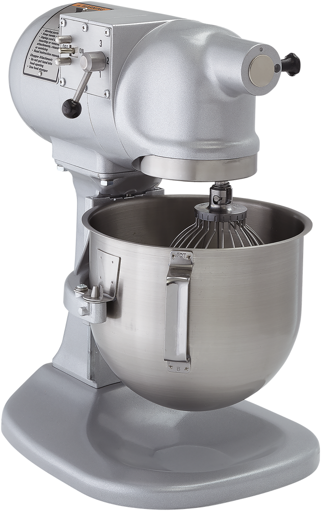 Hobart N50-60 5 Quart Electric Mixer with Bowl and Aluminum Beater Whip