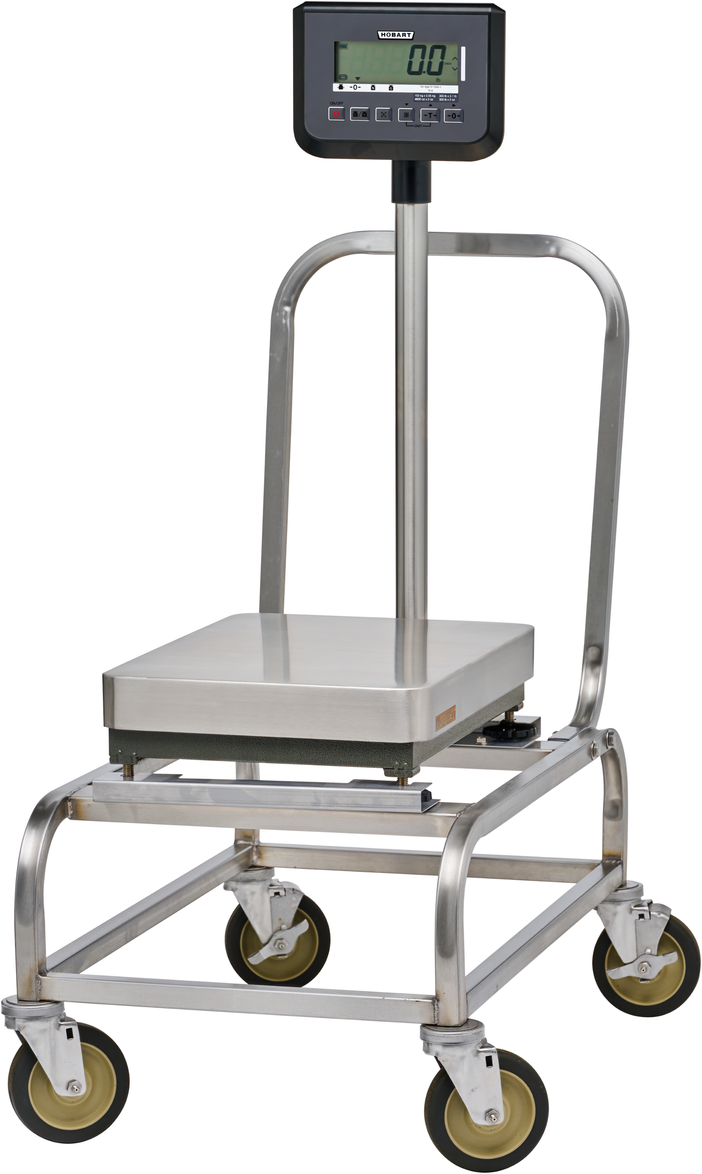 Optional 20 Inch Moveable Cart with Locking Casters, Hobart HBR300-STAND