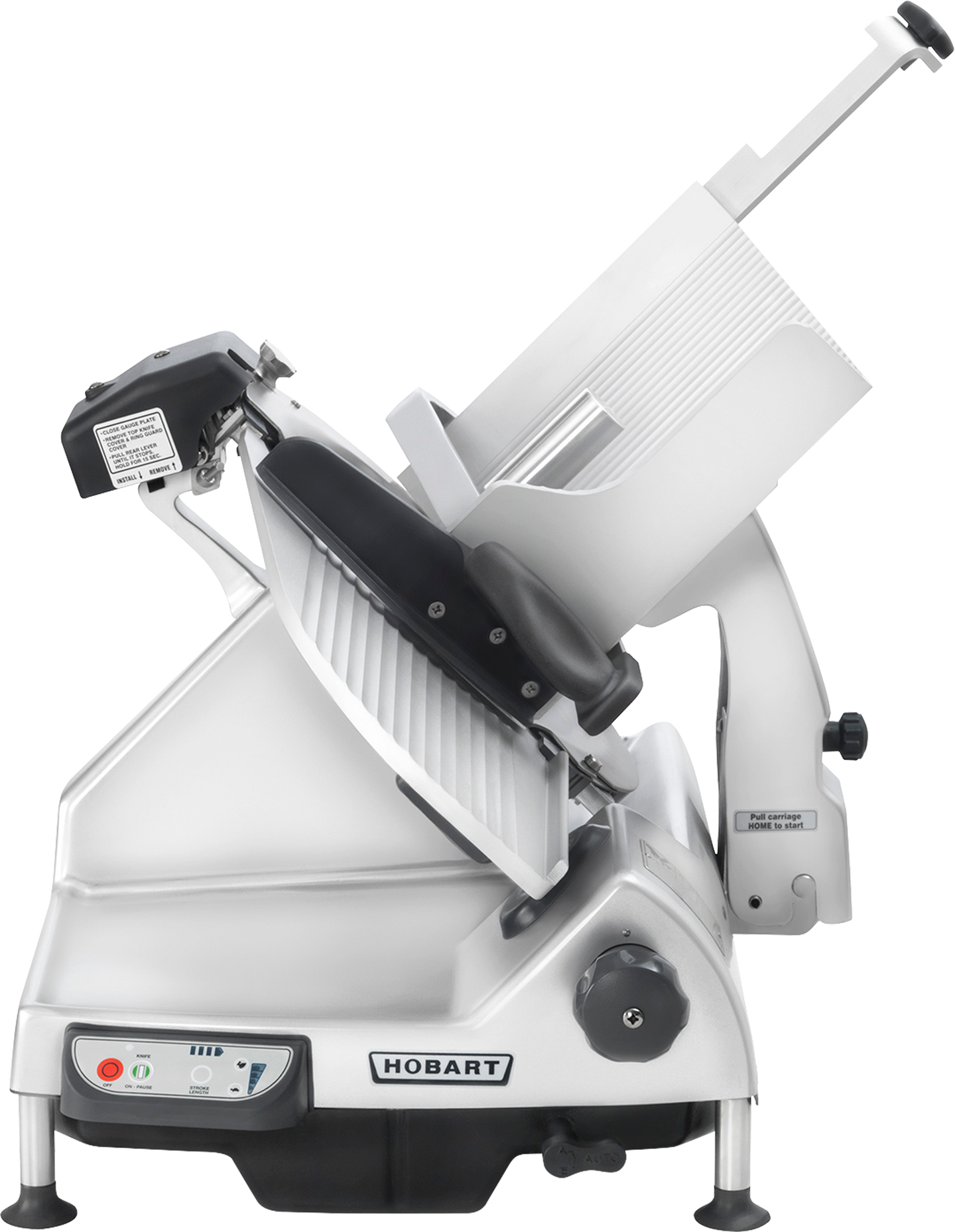 Hobart HS7-1R 13 Inch Automatic Burnished Heavy Duty Meat Slicer with Knife