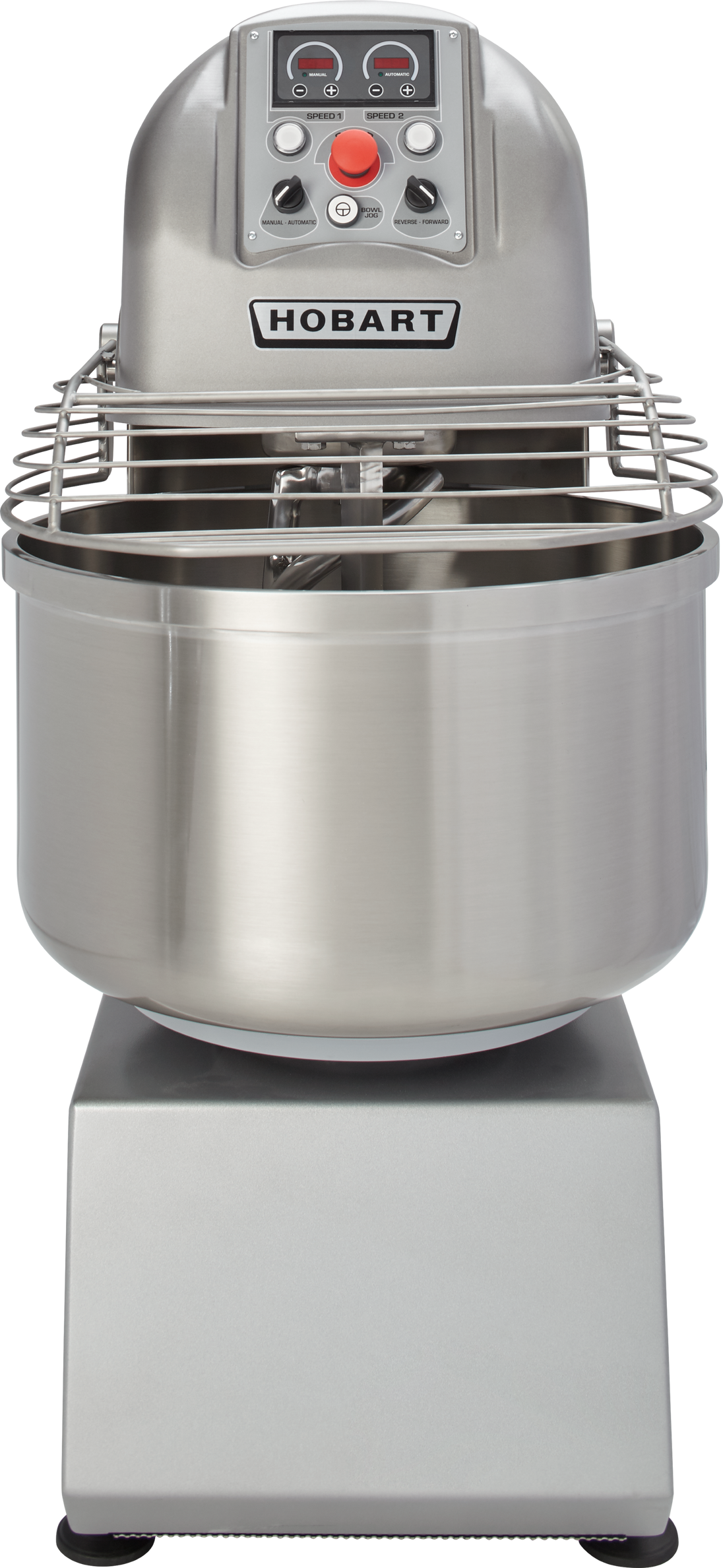 Hobart HSL130-1 Spiral Mixer 25 Inch Stainless Steel 130 Pound Capacity with Bowl and Dough Hook