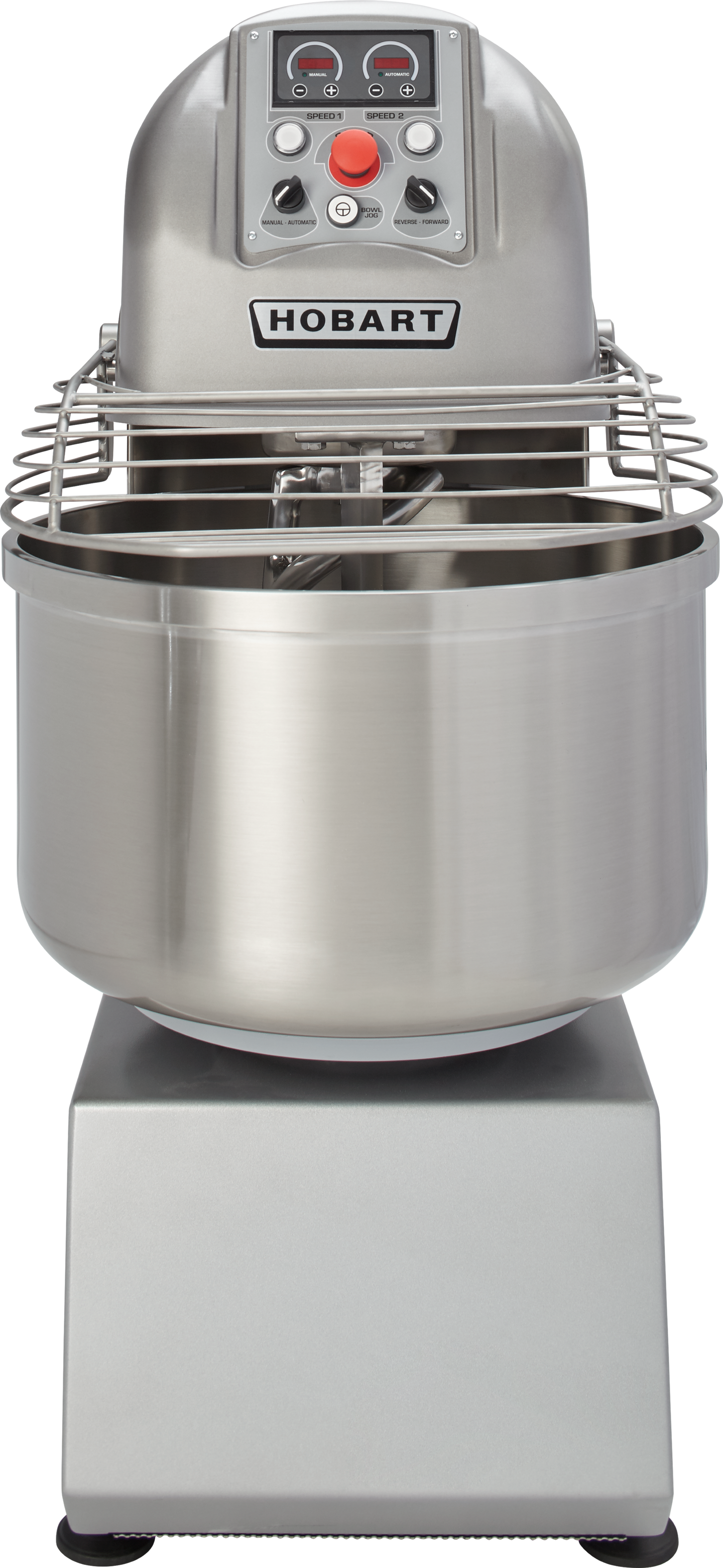 Hobart HSL130-1 Spiral Mixer 25 Inch Stainless Steel 130 Pound Capacity with Bowl and Dough Hook