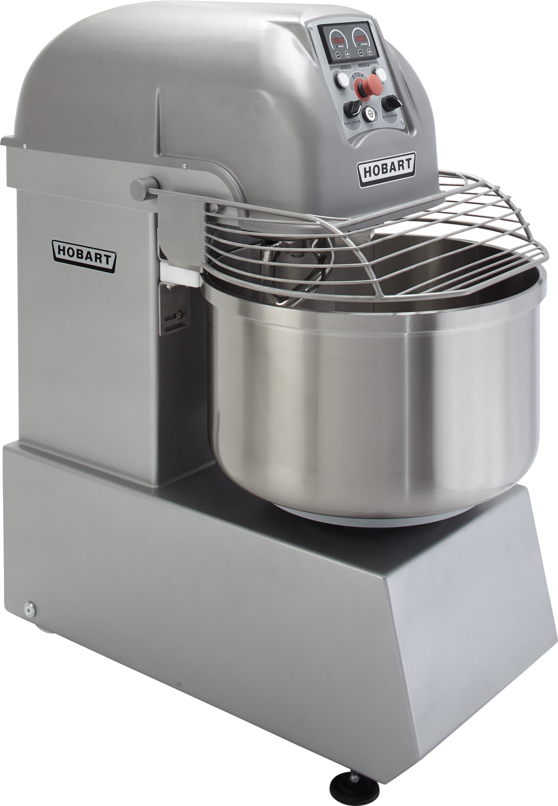 Hobart HSL130-1 Spiral Mixer 25 Inch Stainless Steel 130 Pound Capacity with Bowl and Dough Hook