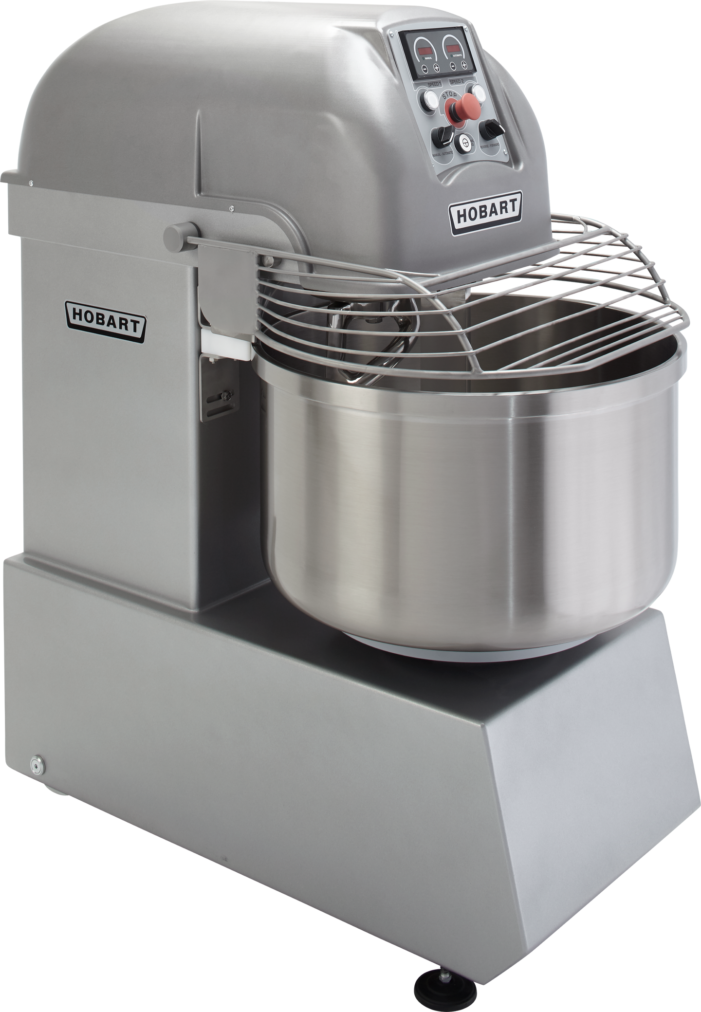 Hobart HSL130-1 Spiral Mixer 25 Inch Stainless Steel 130 Pound Capacity with Bowl and Dough Hook