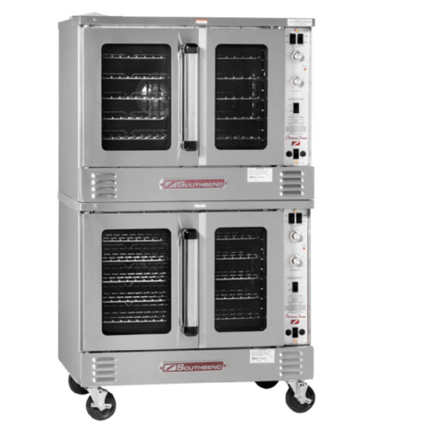 Southbend SLGS/22SC 38 Inch Gas Convection Oven Double-deck Porcelain Interior 144000 BTU Liquid Propane
