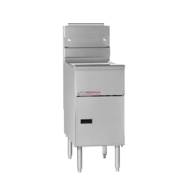 Southbend SB14R 15 Inch Gas Floor Model Deep Fryer with Millivolt Controls 122000 BTU Liquid Propane