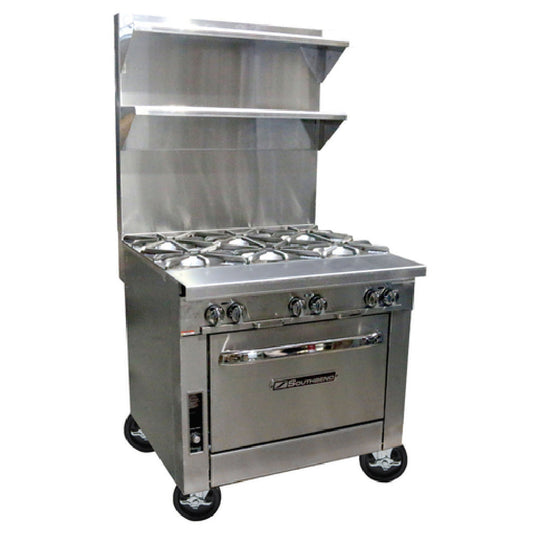 Southbend P36A-BBB 36 Inch Gas Range with 6 Burners 255000 BTU Liquid Propane