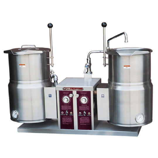 Southbend KECT-10-2 Twin Tilting Kettles Electric Countertop