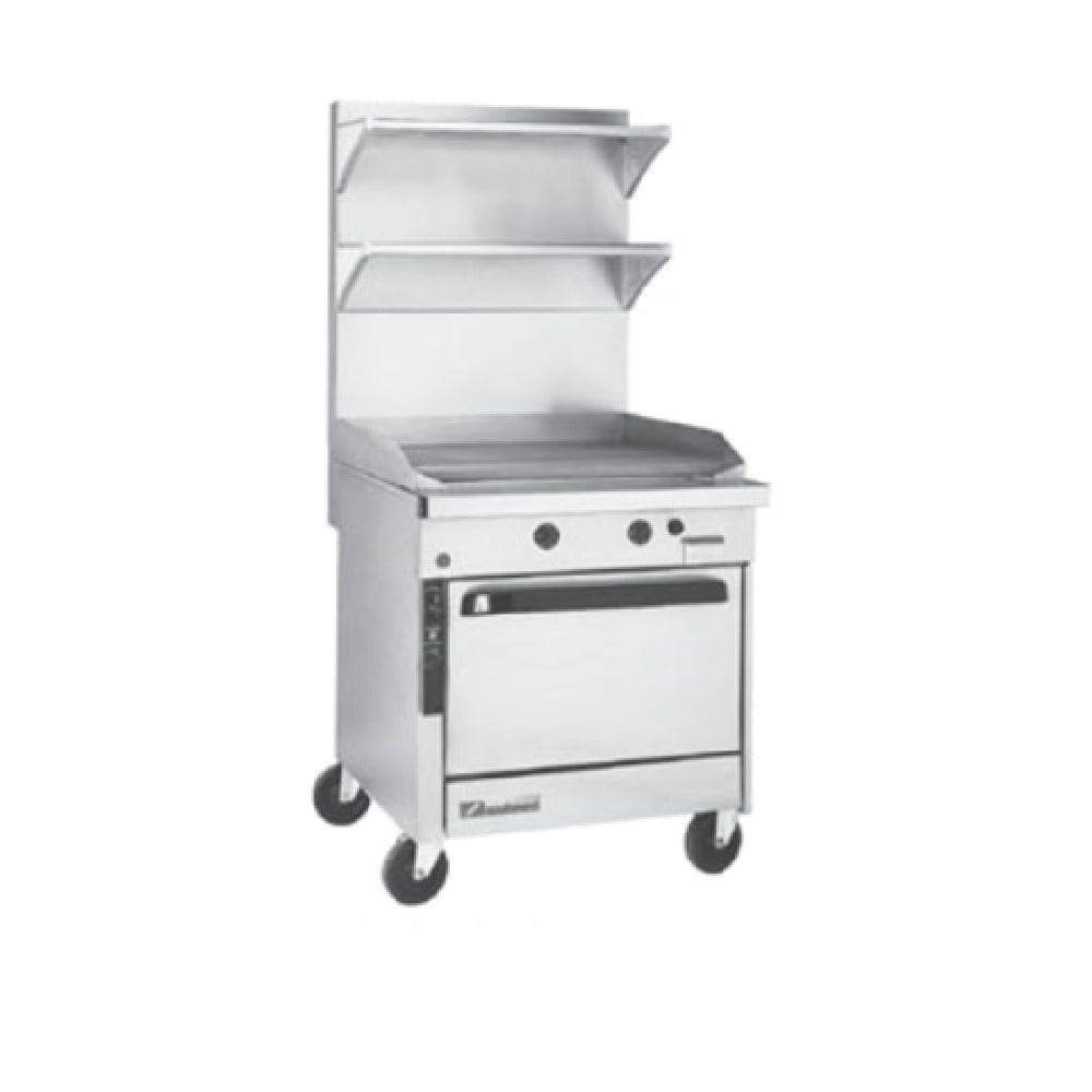 Southbend P36A-TTT 36 Inch Heavy Duty Gas Range with Convection Oven 141000 BTU Natural Gas