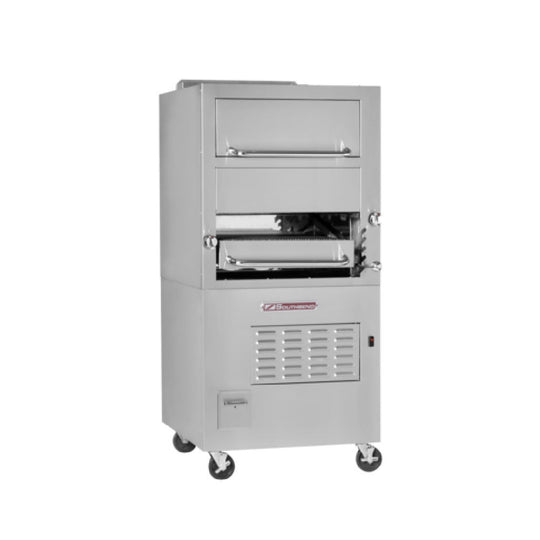 Southbend E-171 34 Inch Electric Broiler with Warming Oven Stainless Steel