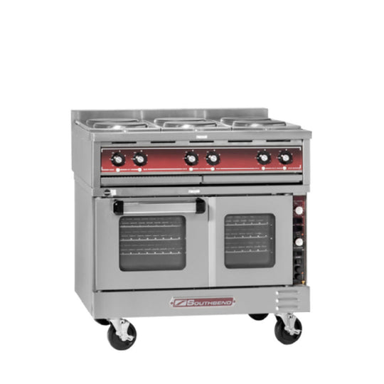 Southbend SE36T-BBB 36 Inch Electric Heavy Duty Range with 6 Hotplates
